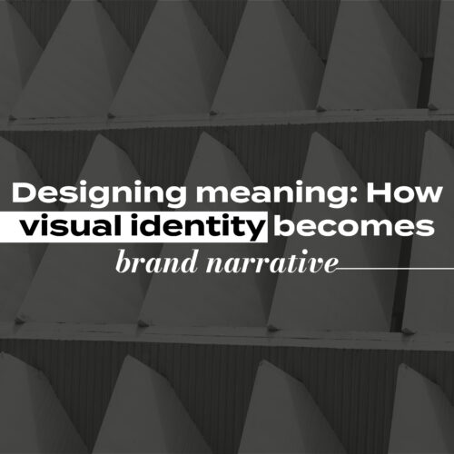 Blog banner for Paper & Prism blog on Designing Meaning