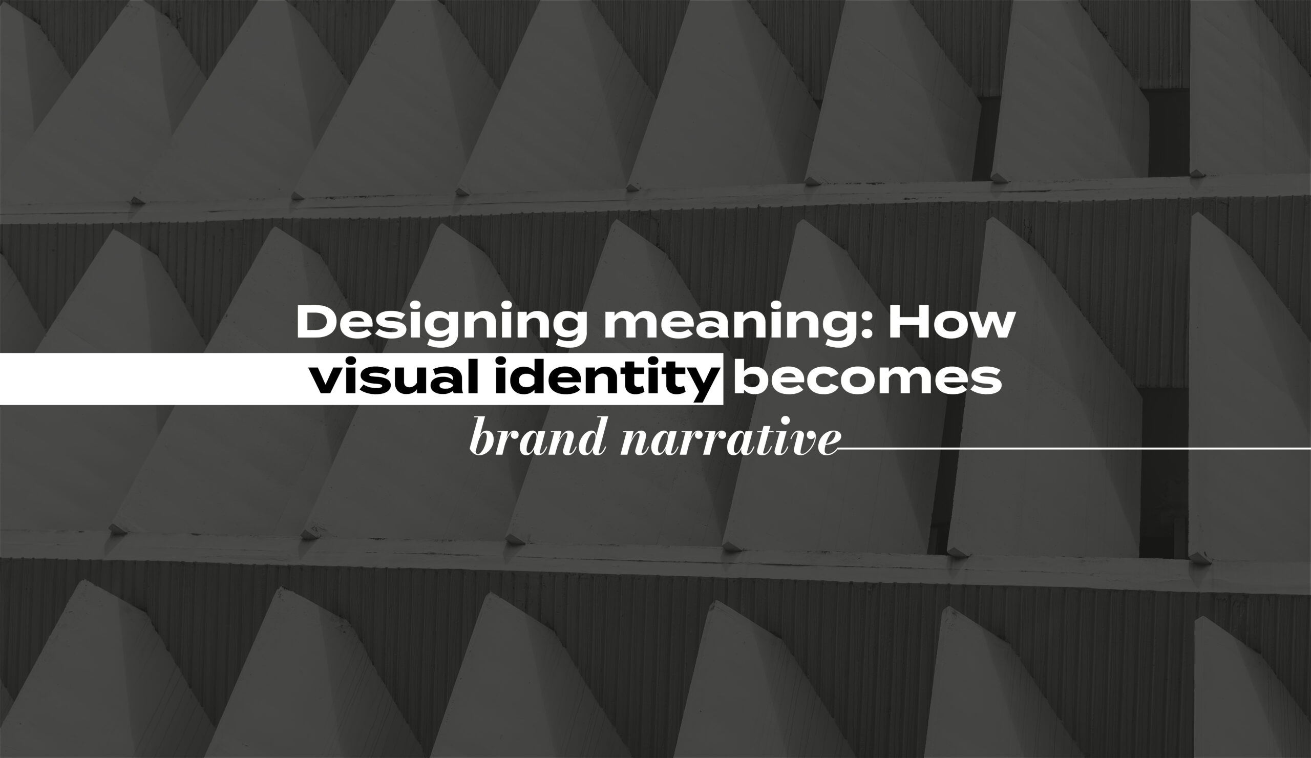 Blog banner for Paper & Prism blog on Designing Meaning